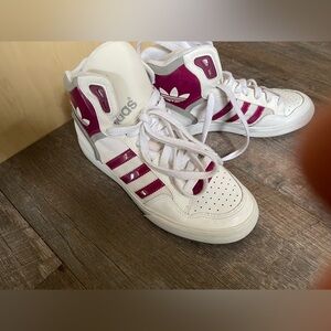 Adidas high top sneakers women’s size 7